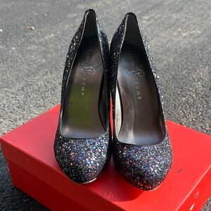 Ivanka Trump Multicolor Glitter Heels